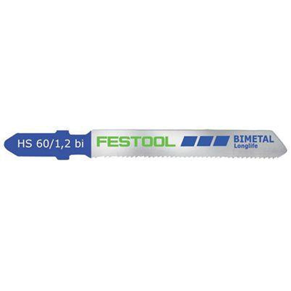 Festool Jigsaw Blade HS60/1.2bi, PS/PSB (5 Pack)