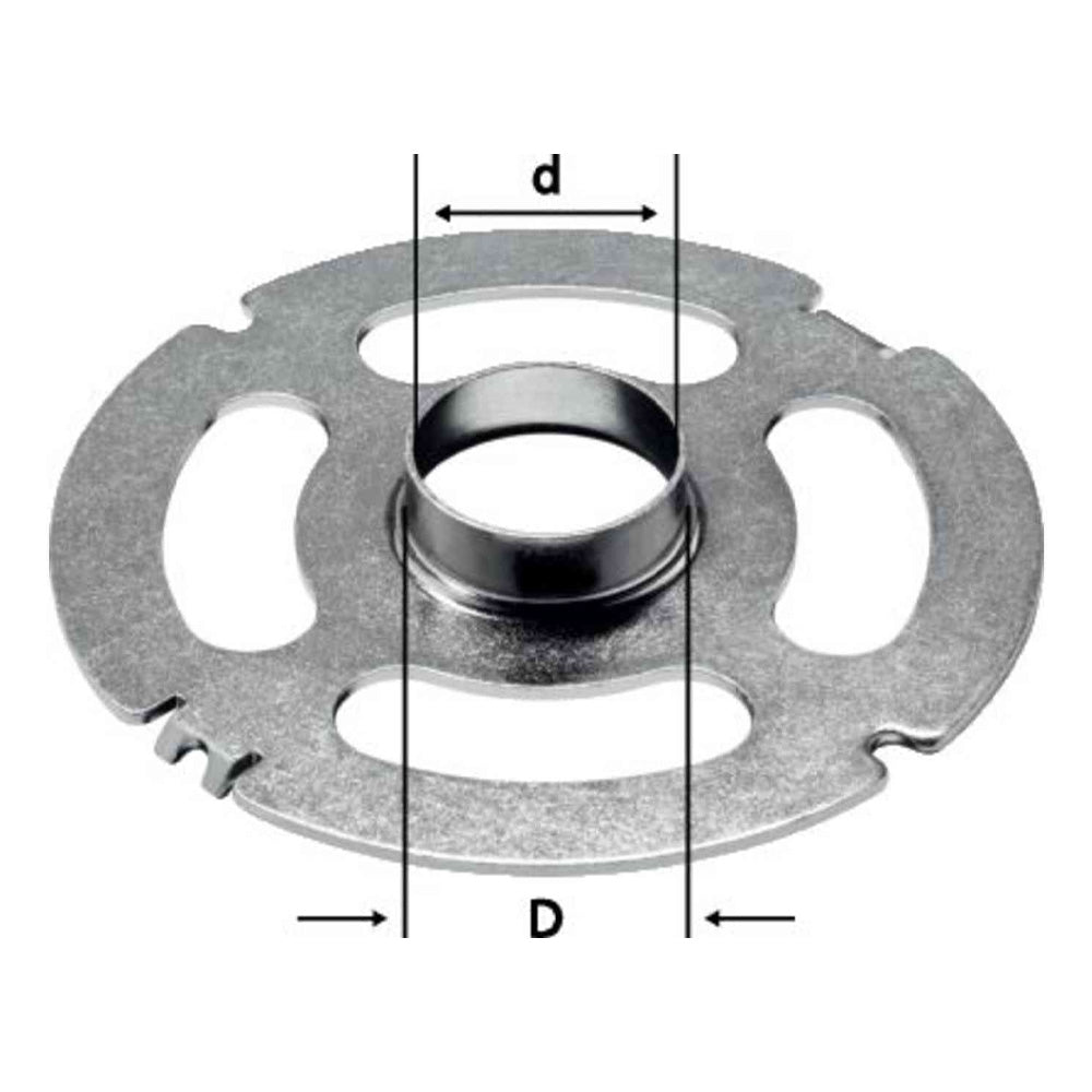 Festool OF 2200 Router Copying Ring (30mm OD x 27mm ID)