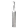 Amana CNC Spiral 'O' Single Flute Aluminum Cutting Bit 1/4" SH, 1/8" D, 1/2" CL
