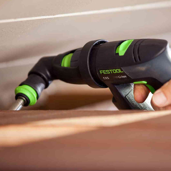 Festool CXS Plus Compact Cordless Drill Set with Right Angle Chuck