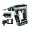 Festool CXS Plus Compact Cordless Drill Set with Right Angle Chuck