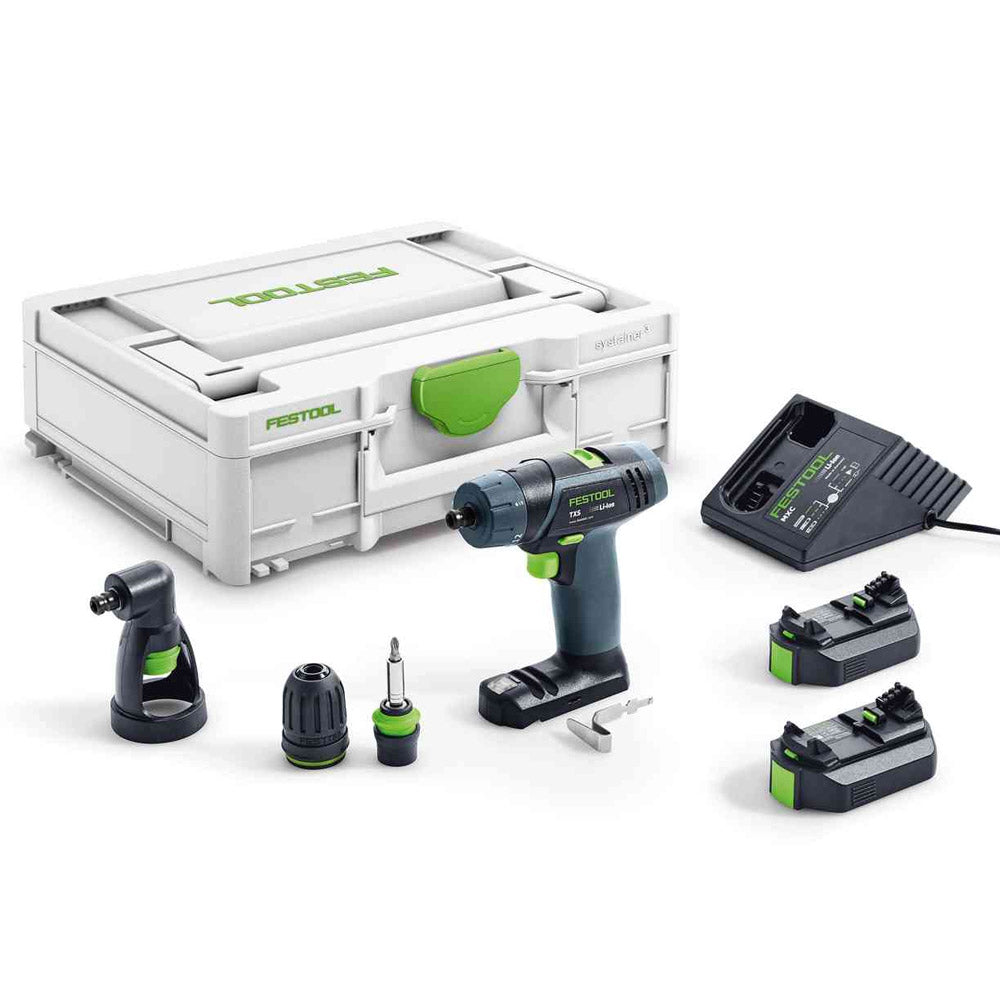 Festool Cordless Drill TXS 2.6-Set