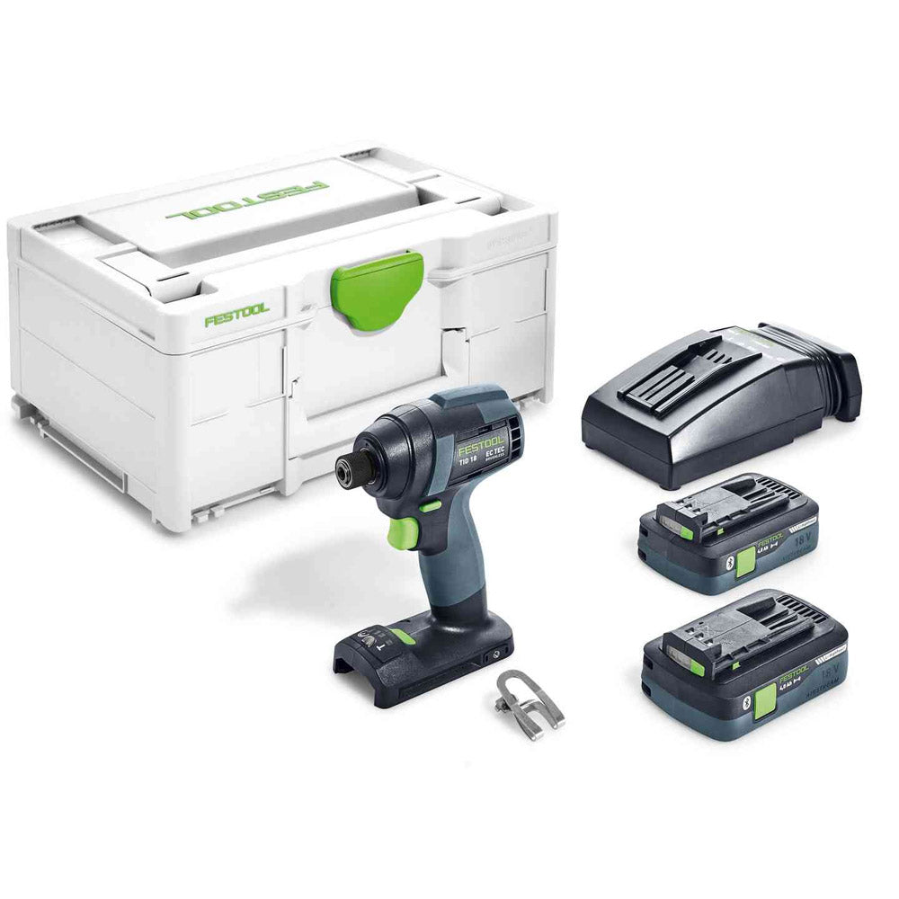 Festool Cordless Impact Driver TID 18 HPC 4.0 I-Plus