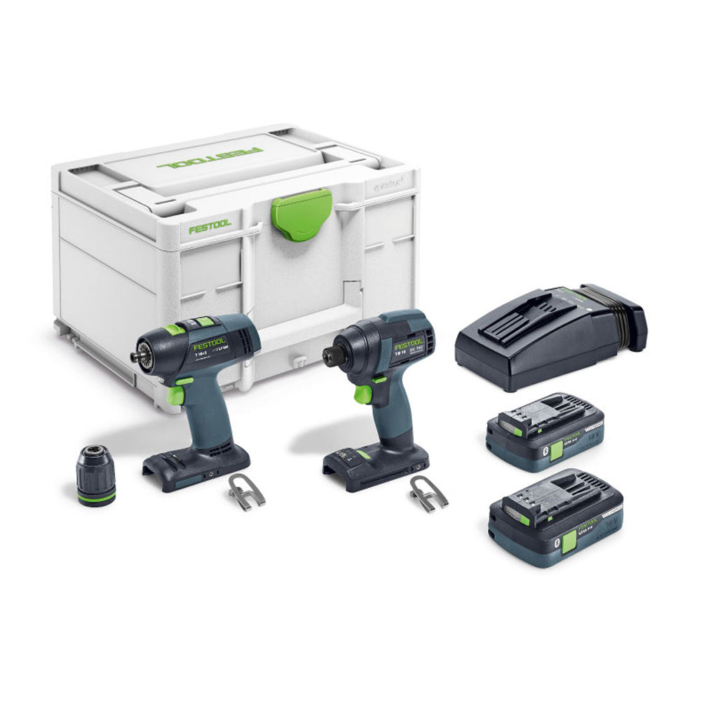 Festool TID 18 Impact Driver + T 18+3 Drill