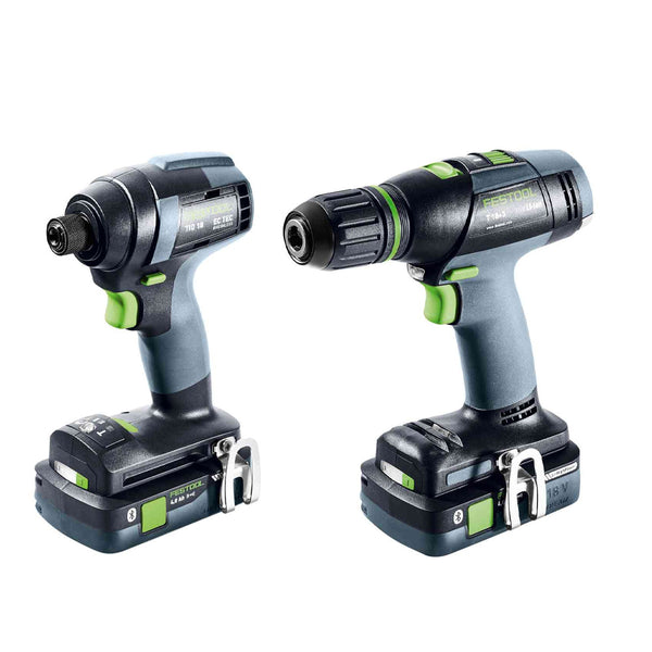 Festool TID 18 Impact Driver + T 18+3 Drill HPC 4,0I-Set