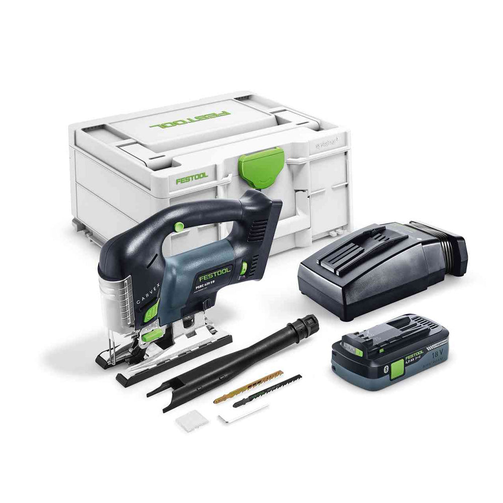 Festool Cordless Jigsaw CARVEX PSBC 420 EBI Plus