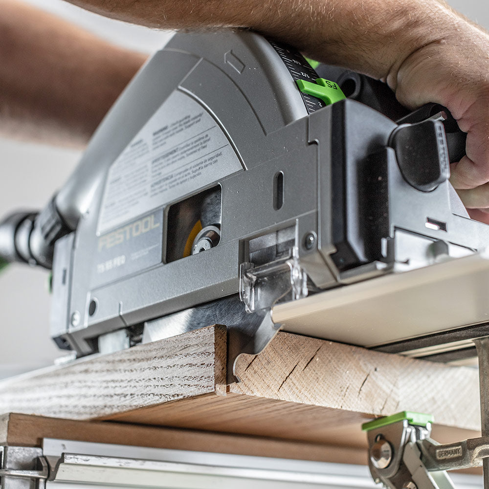 Festool Plunge Cut Track Saw TS 55 FEQ F Set (With 55