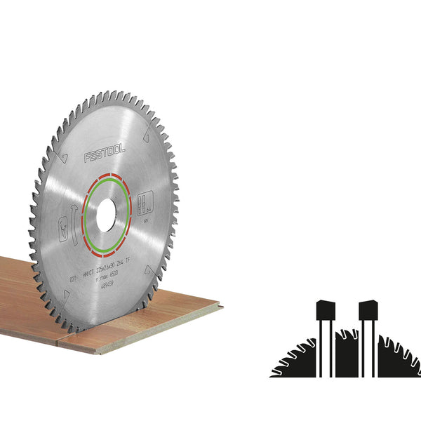 Festool Saw Blade, Laminate/HPL, 60 Teeth, For KSC 60