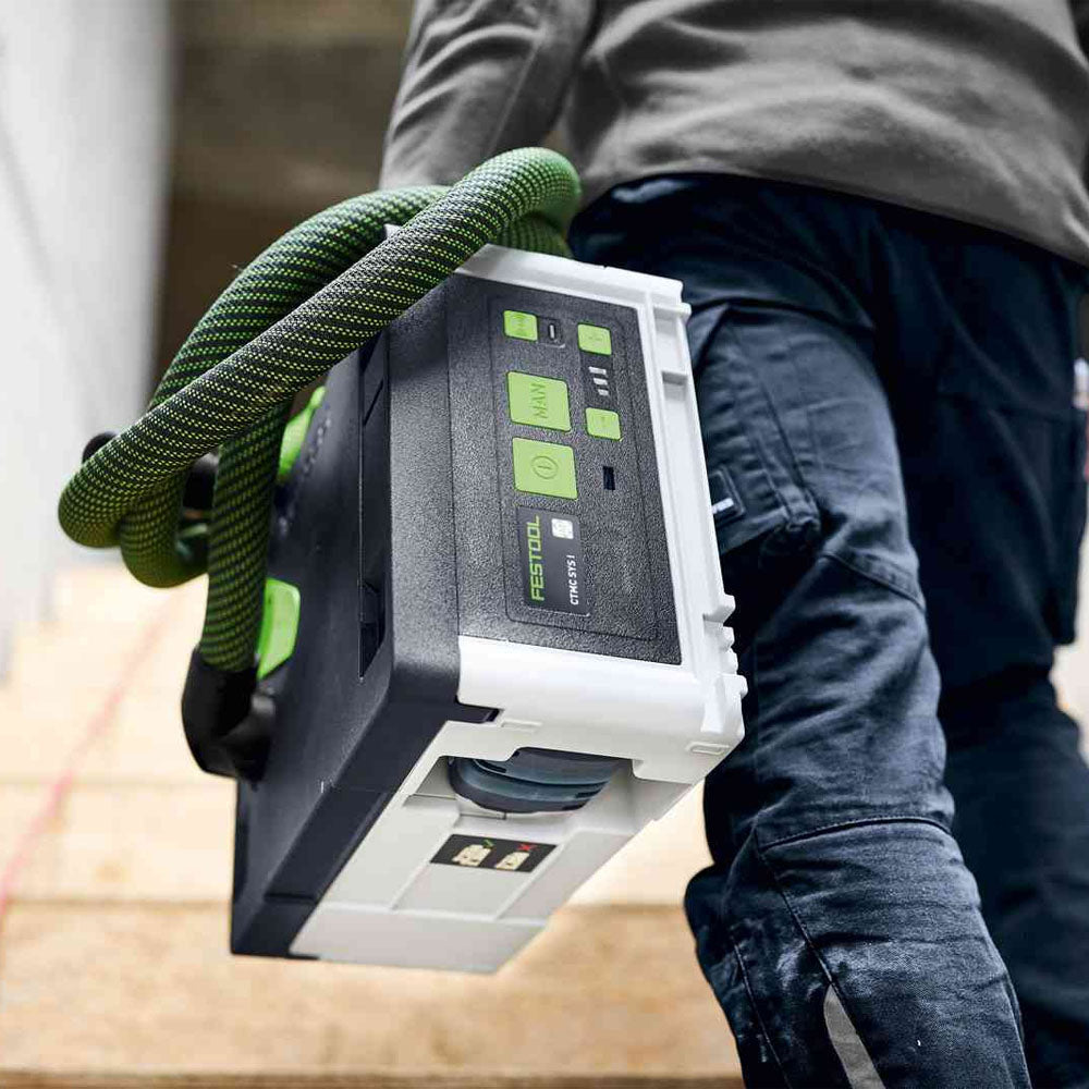 Festool Cordless Mobile Dust Extractor CLEANTEC CTC SYS I HEPA-Basic