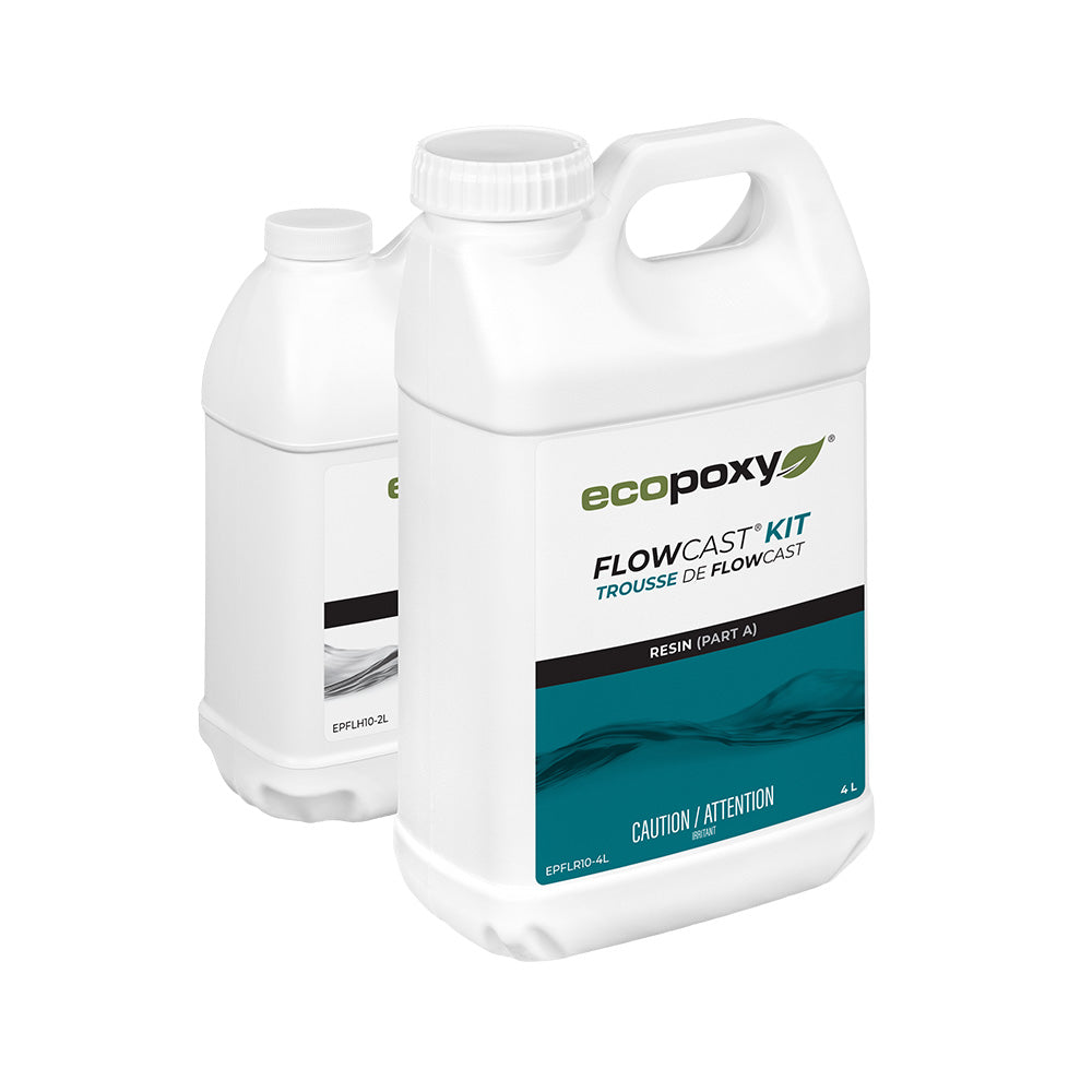 EcoPoxy FlowCast Deep Pour Kits (6L or 12L)