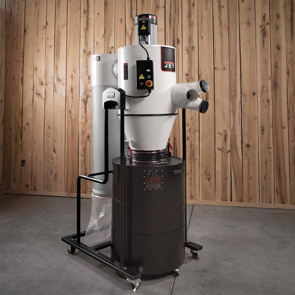 JET JCDC-3 Cyclone Dust Collector, 3HP Kit