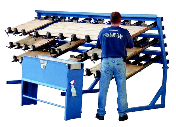 JLT 12' 5 Row Panel Clamp with 30, 3-1/2" High Jaw 40" Long Clamps