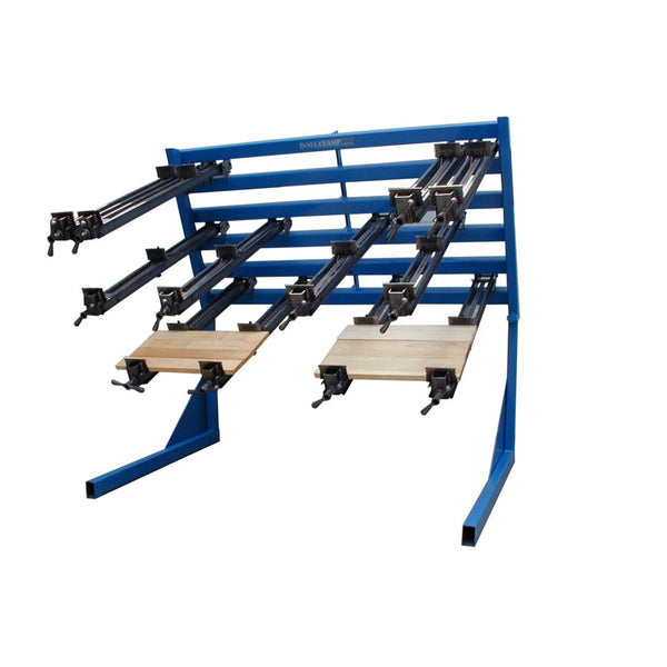 JLT 6' Five Row Panel Clamp With 10, 3-1/2" High Jaw 52" Opening Clamps