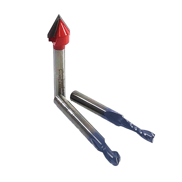 Freud 3-Piece Carving Bit Set (1/4" Shank)