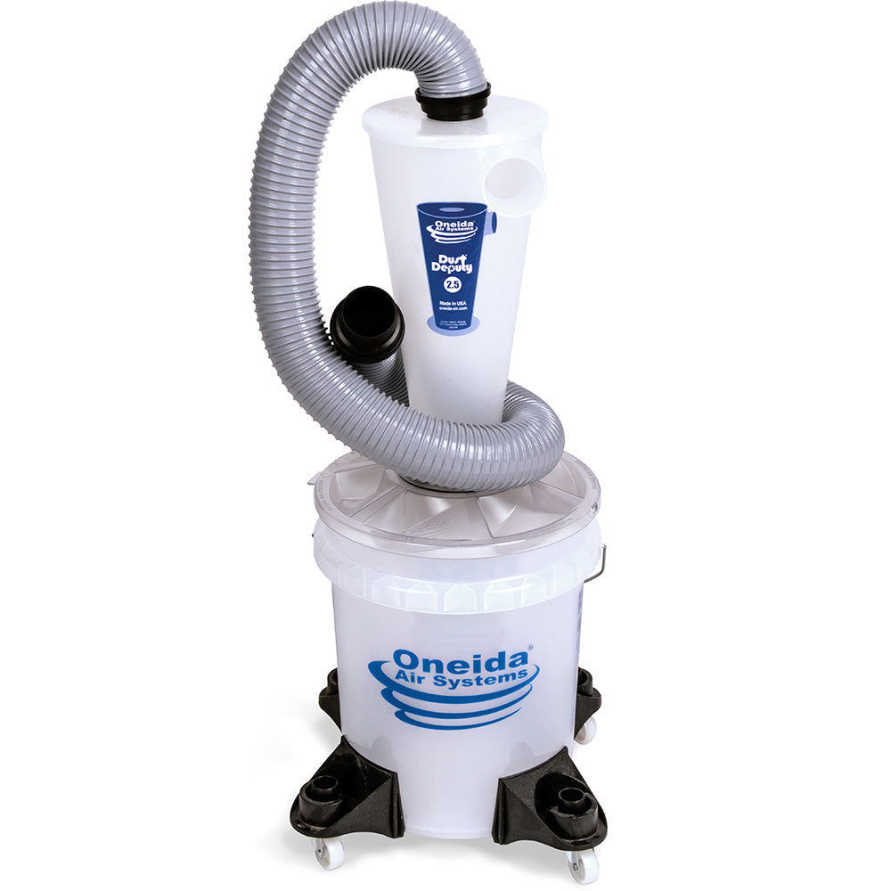 Oneida Dust Deputy 2.5 Deluxe All-Clear Cyclone Separator Kit