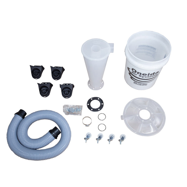 Oneida Dust Deputy 2.5 Deluxe All-Clear Cyclone Separator Kit