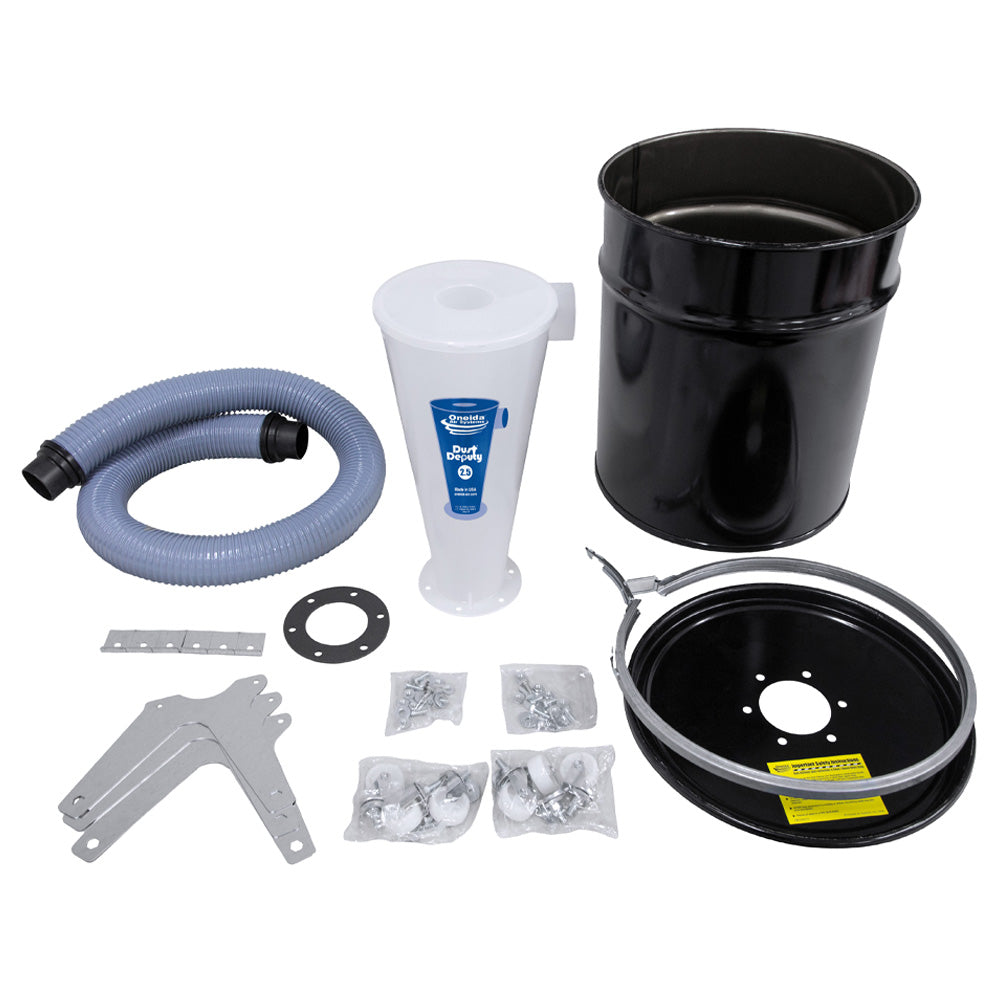 Oneida Dust Deputy 2.5 Deluxe 10 Gal. Cyclone Separator Kit