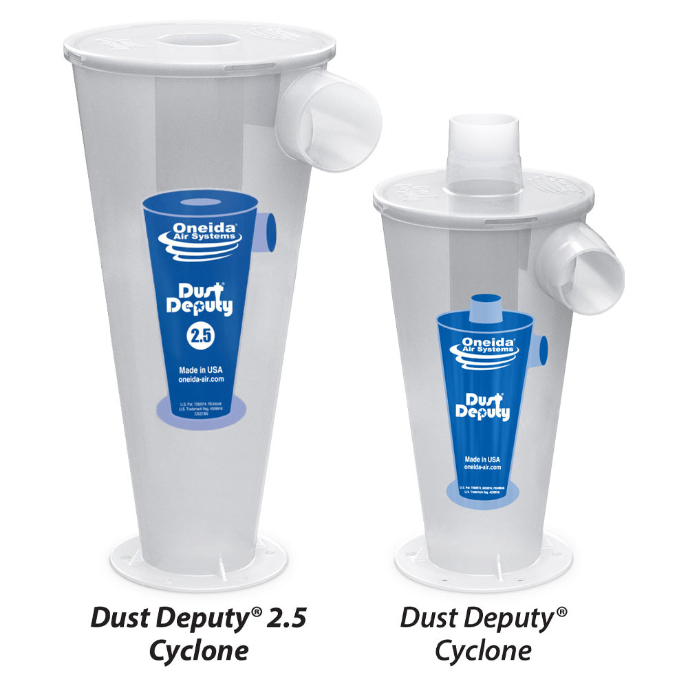 Oneida Dust Deputy 2.5 Deluxe 10 Gal. Cyclone Separator Kit