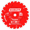 Diablo 6-1/2" x 24T Framing Saw Blades (10 Pack)