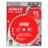 Diablo 6-1/2" x 48T Steel Demon Cermet II Saw Blade for Metal/Stainless Steel