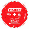 Diablo 7-1/4" x 60T Ultra Finish Saw Blade