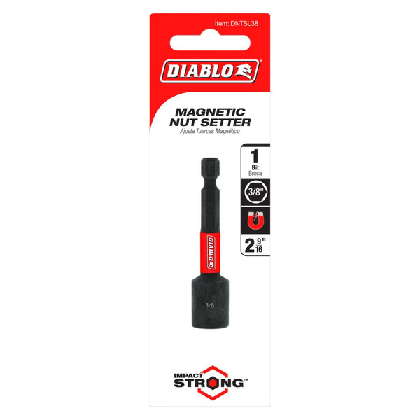 Diablo 3/8" x 2-9/16" Magnetic Nut Setter