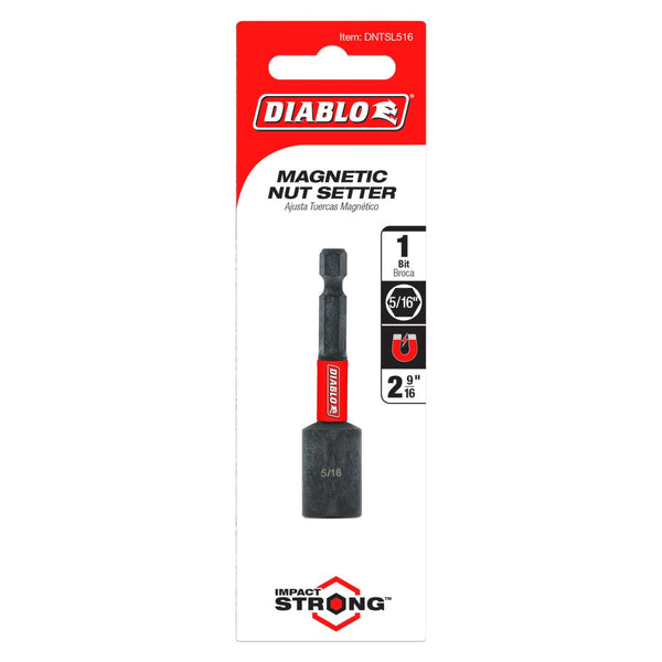 Diablo 5/16" x 2-9/16" Magnetic Nut Setter