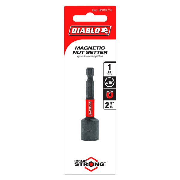 Diablo 7/16" x 2-9/16" Magnetic Nut Setter