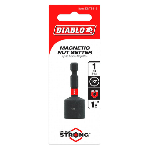 Diablo 1/2" x 1-7/8" Magnetic Nut Setter
