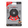 Diablo 3-1/8" Starlock Carbide Oscillating Blade for General Purpose Cuts