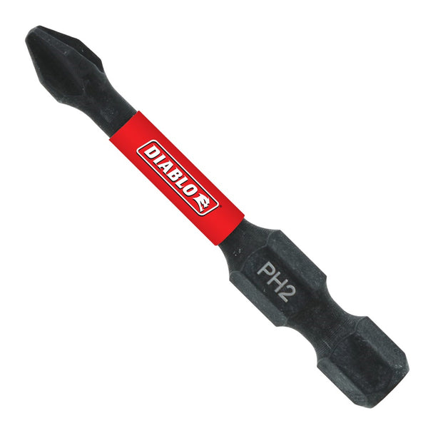 Diablo #2 Phillips 2" Driver Bits (5 Pack)