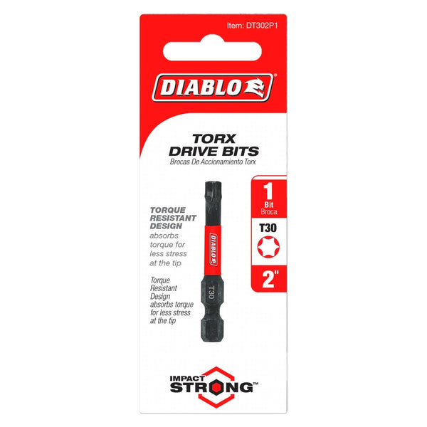 Diablo #30 Torx 2" Drive Bit