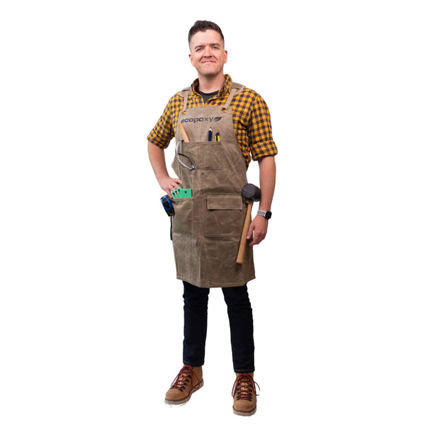 EcoPoxy Canvas Apron