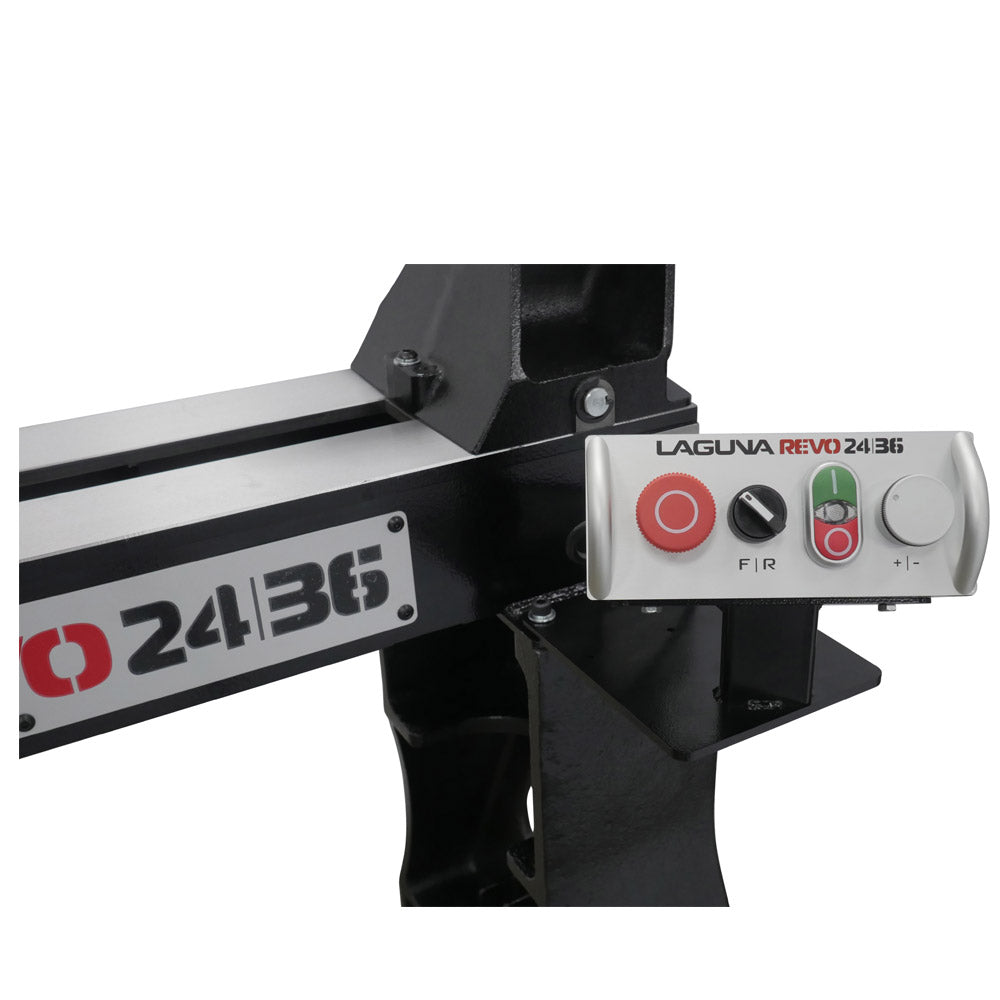 Laguna Revo 24|36 Lathe Remote Panel for Speed Control Lower Mount View