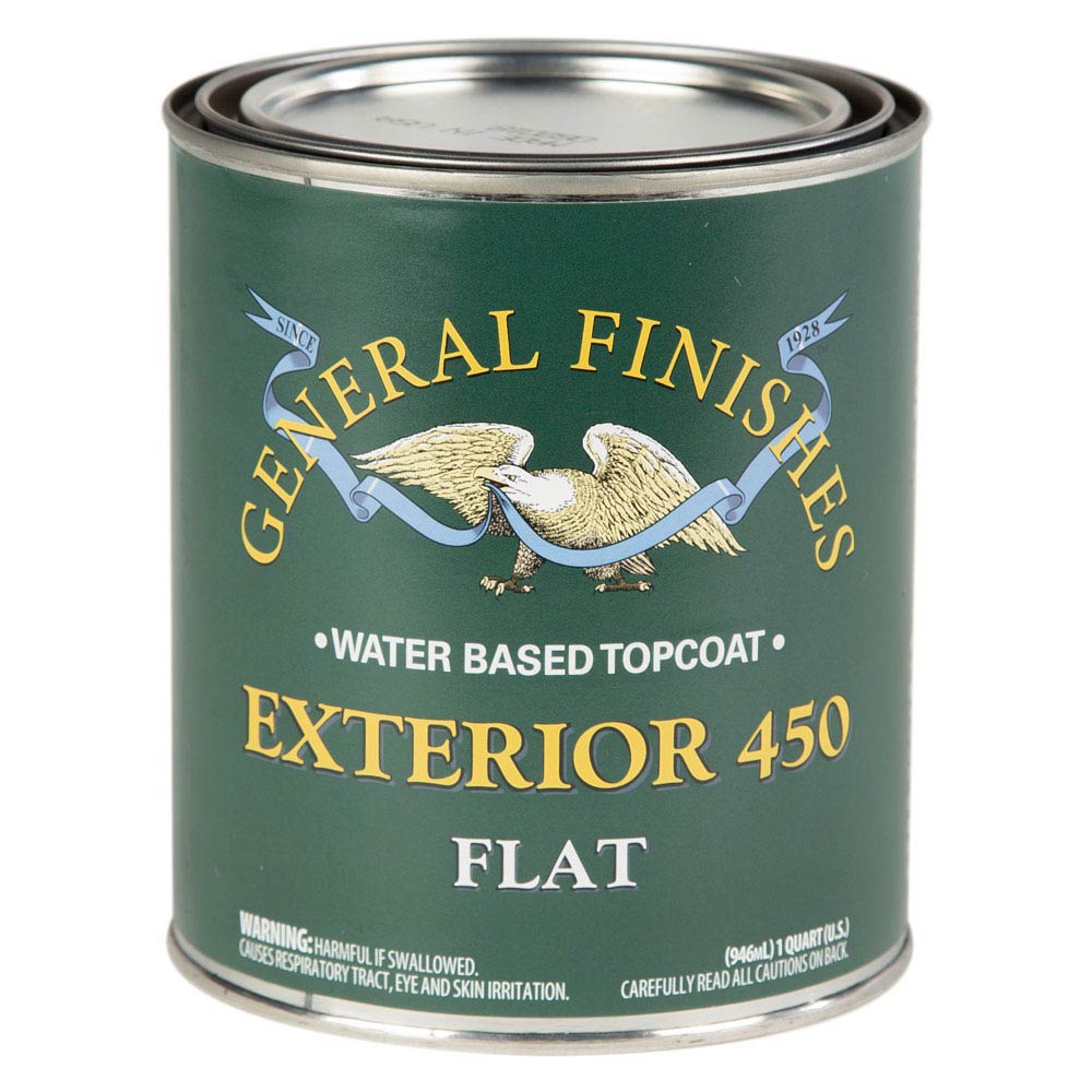 General Finishes Water-Based Exterior 450 Topcoats - Quart