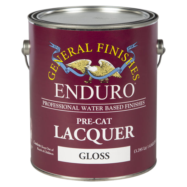 General Finishes Water-Based Pre-Cat Lacquers - Gallon