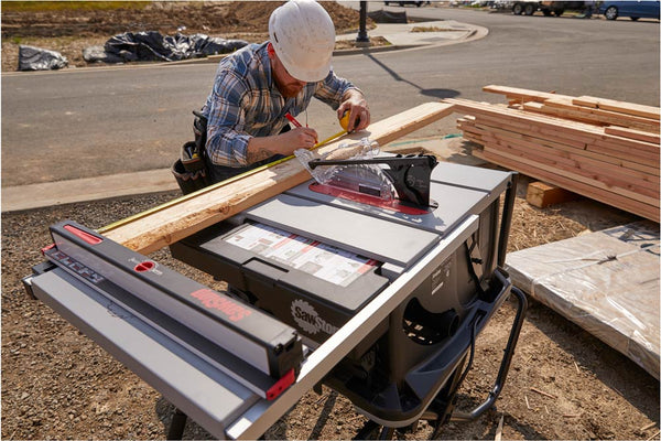 SawStop 15A, 120v Jobsite Saw PRO w/ Mobile Cart Assembly