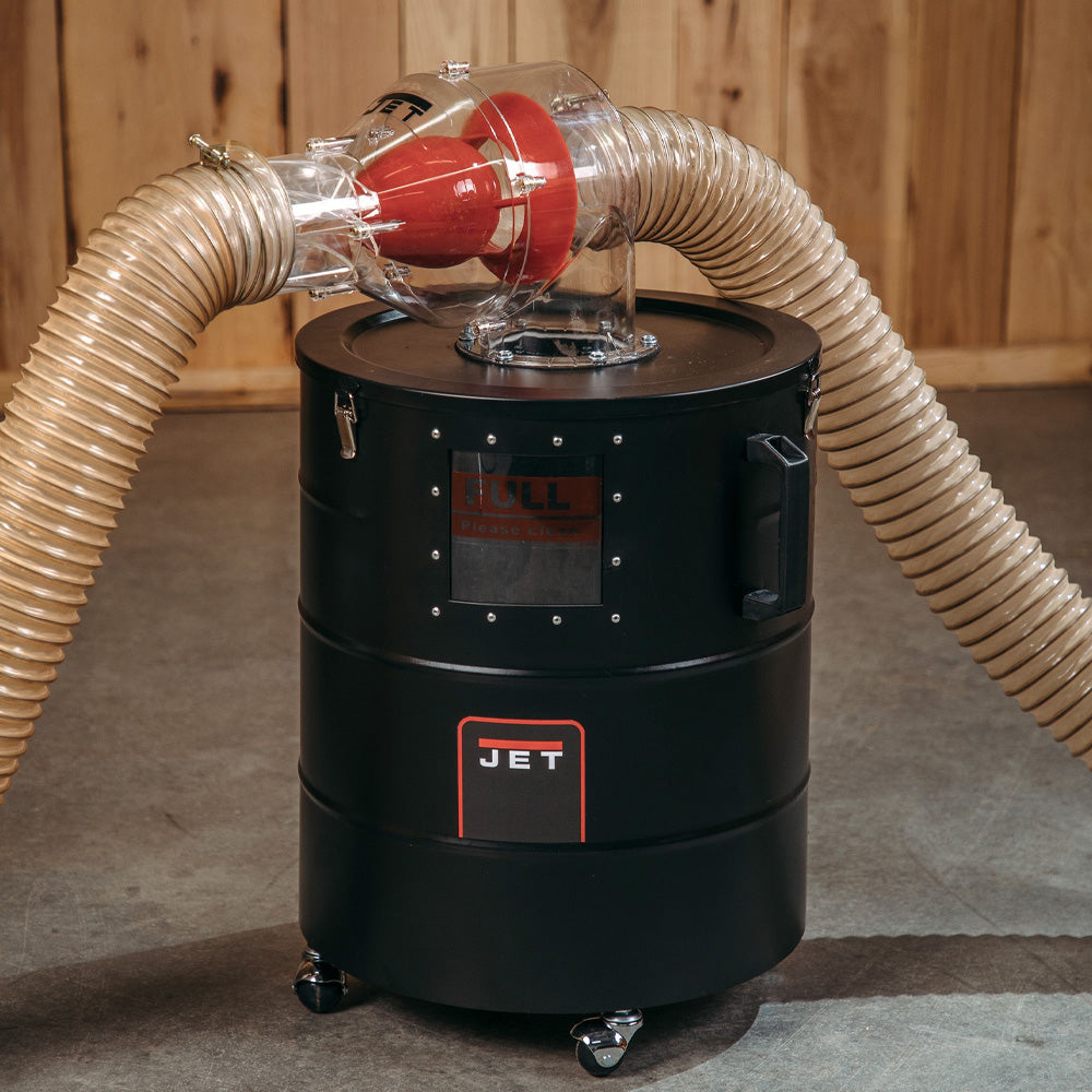 JET Cyclone Chip Separator With Bin