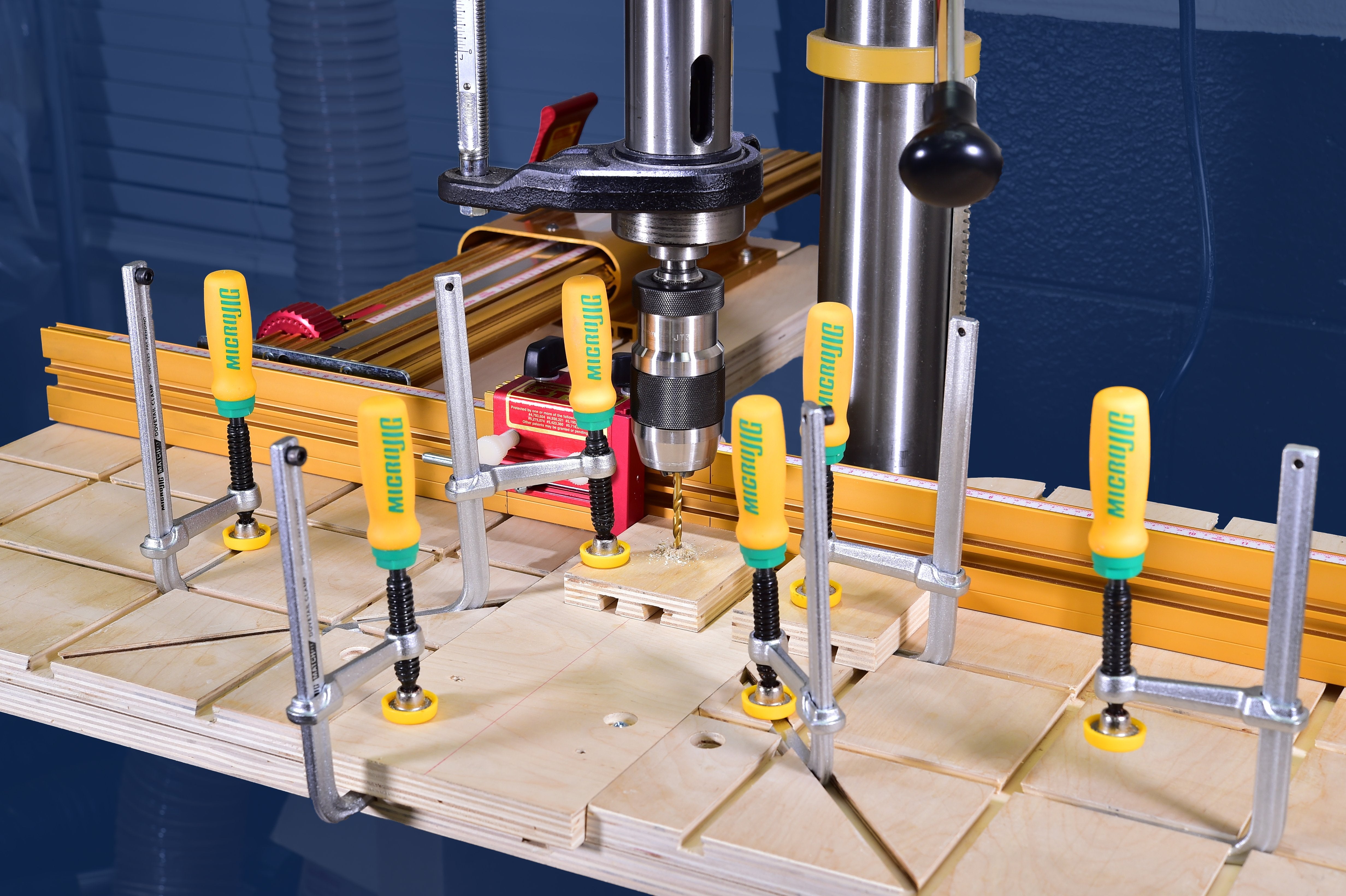 MicroJig Matchfit Dovetail Clamps (2 Pack)