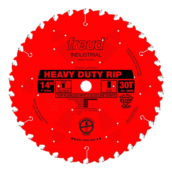 Freud 14" x 30T Heavy-Duty Rip Blade