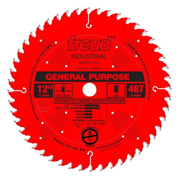 Freud 12" x 48T General Purpose Blade