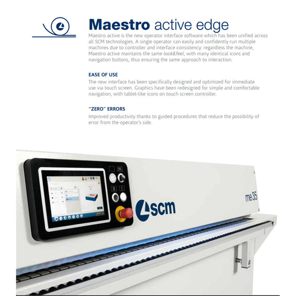 SCM Minimax ME 40ET Edge Bander - 3 Phase