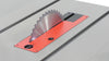 Laguna F2 Tablesaw Blade, Throatplate, and Cast Iron Top