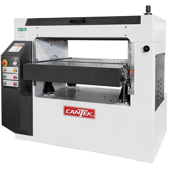 Cantek P815HV (3PH) 32" Heavy Duty Planer, 15HP - Spiral Cutterhead