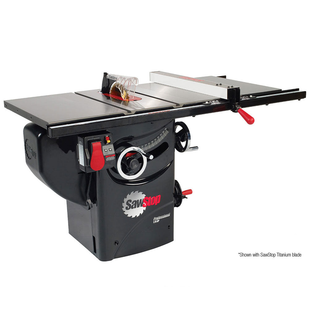 SawStop 1.75HP Professional Cabinet Saw w/ 30