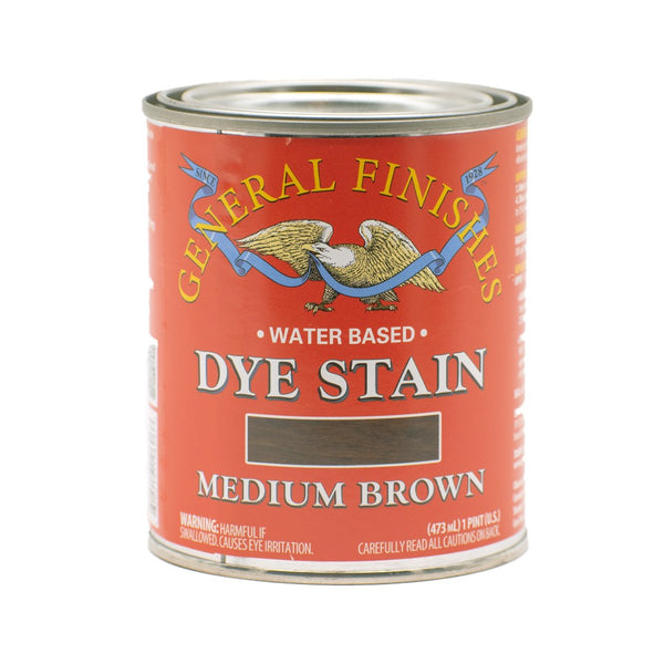 General Finishes Water-Based Dye Stains - Pint