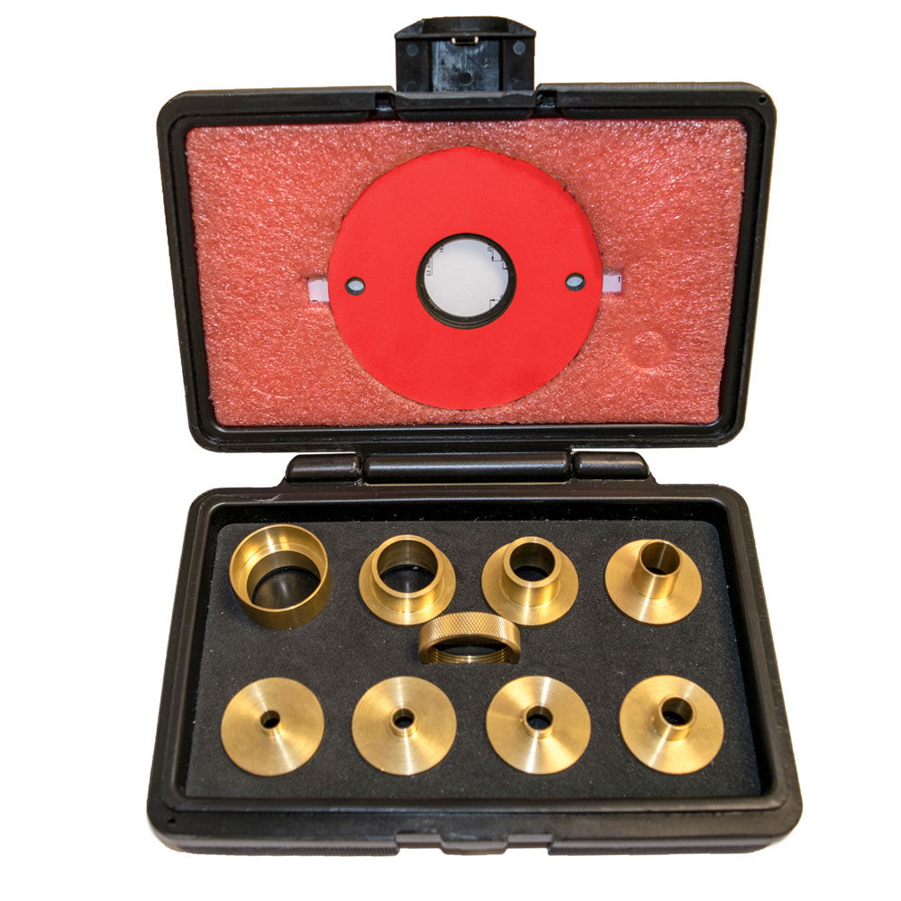 SawStop 9 pc Brass Precision Template Guide Set - RT-TGS
