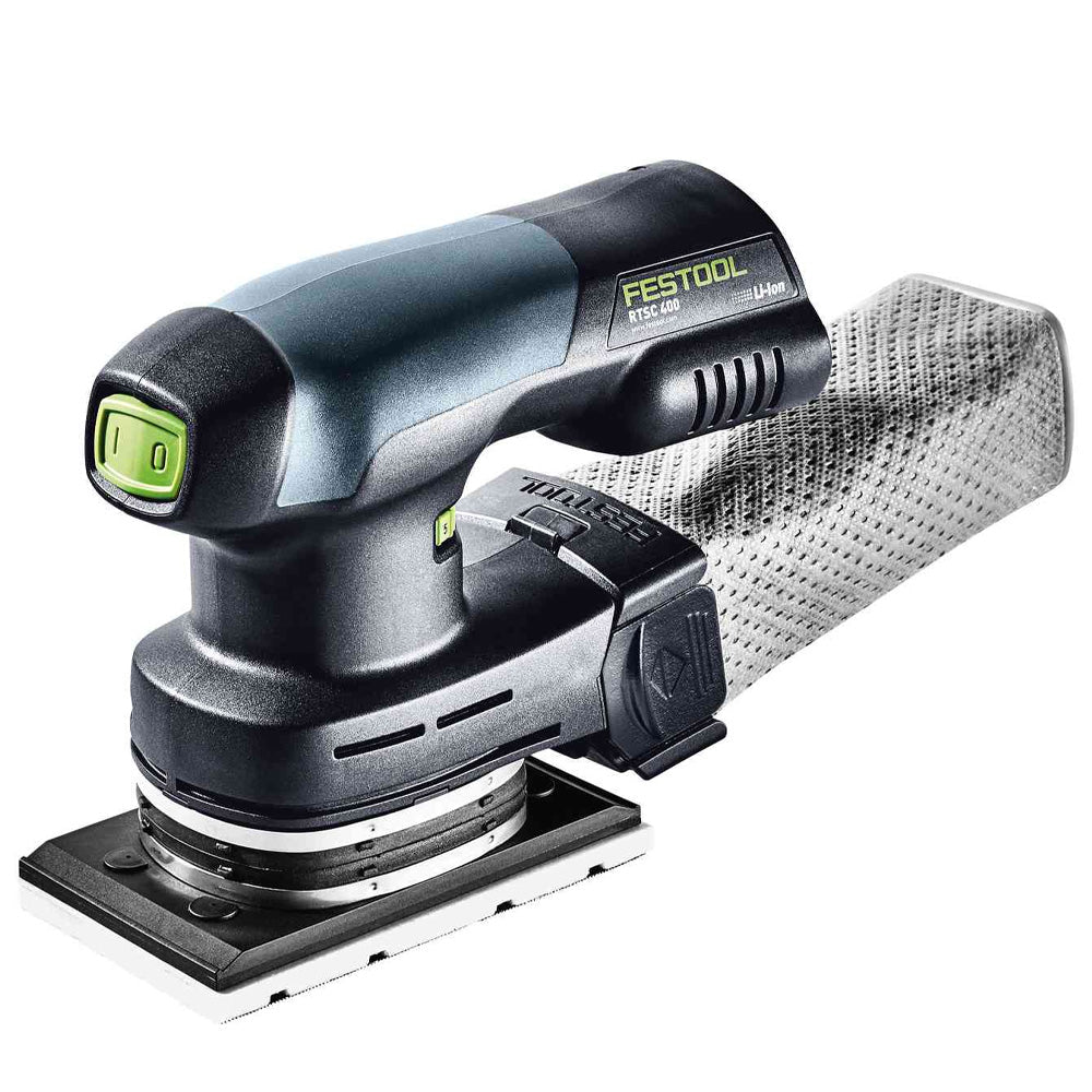 Festool Cordless Finish Orbital Sander RTSC 400 Li 3.0 I-Set