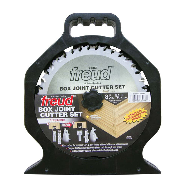 Freud 8" Box Joint Cutter Set