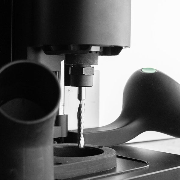 Shaper Up-Spiral O-Flute Router Bit 1/4" Shank x 1/4" Diameter